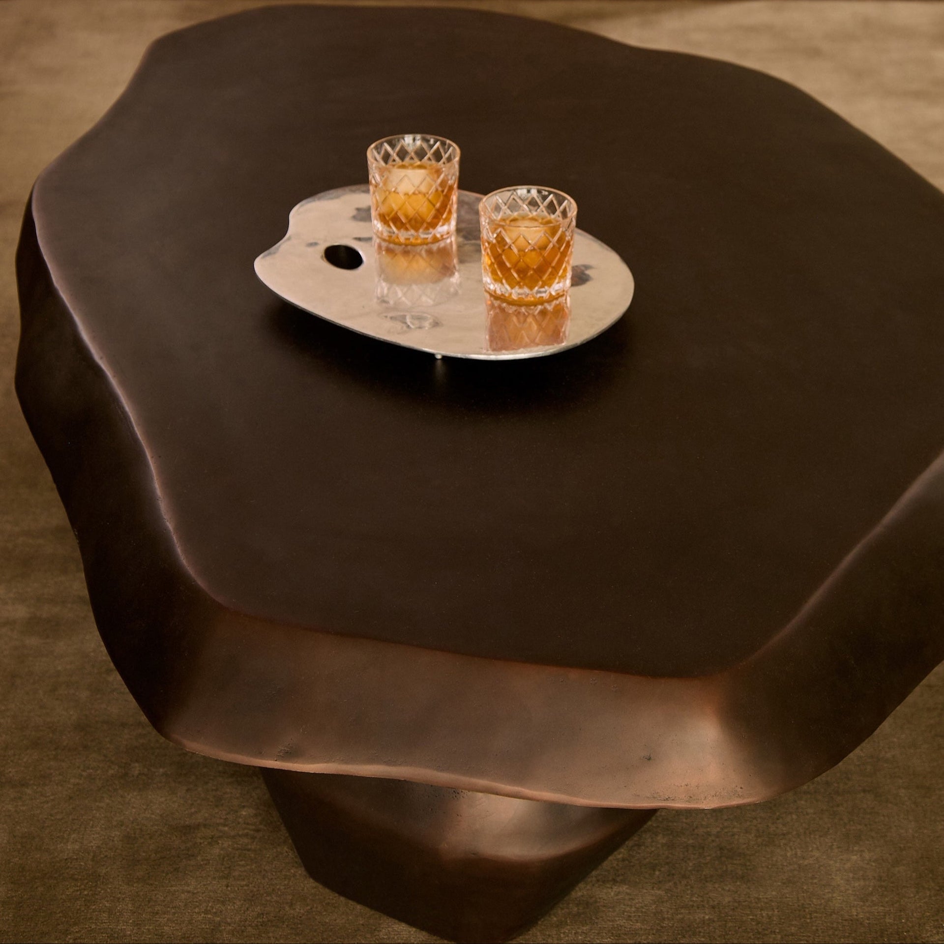 Table basse Météorite